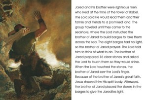 Lesson 40 The Jaredites Are Led to the Promised Land sm